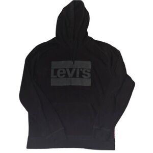 Levi’s black pullover hoodie sweatshirt size L